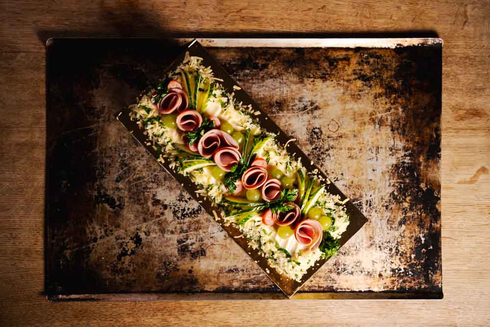 Kinkkuvoileipäkakku